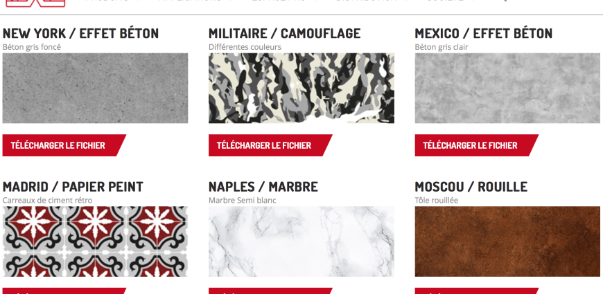 Textures HEXIS