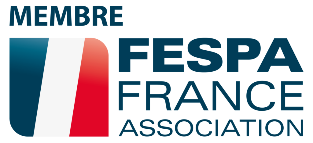 Fespa france membre bleu fond blanc