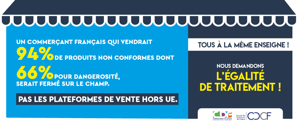 Bandeau web campagne tous à la même enseigne