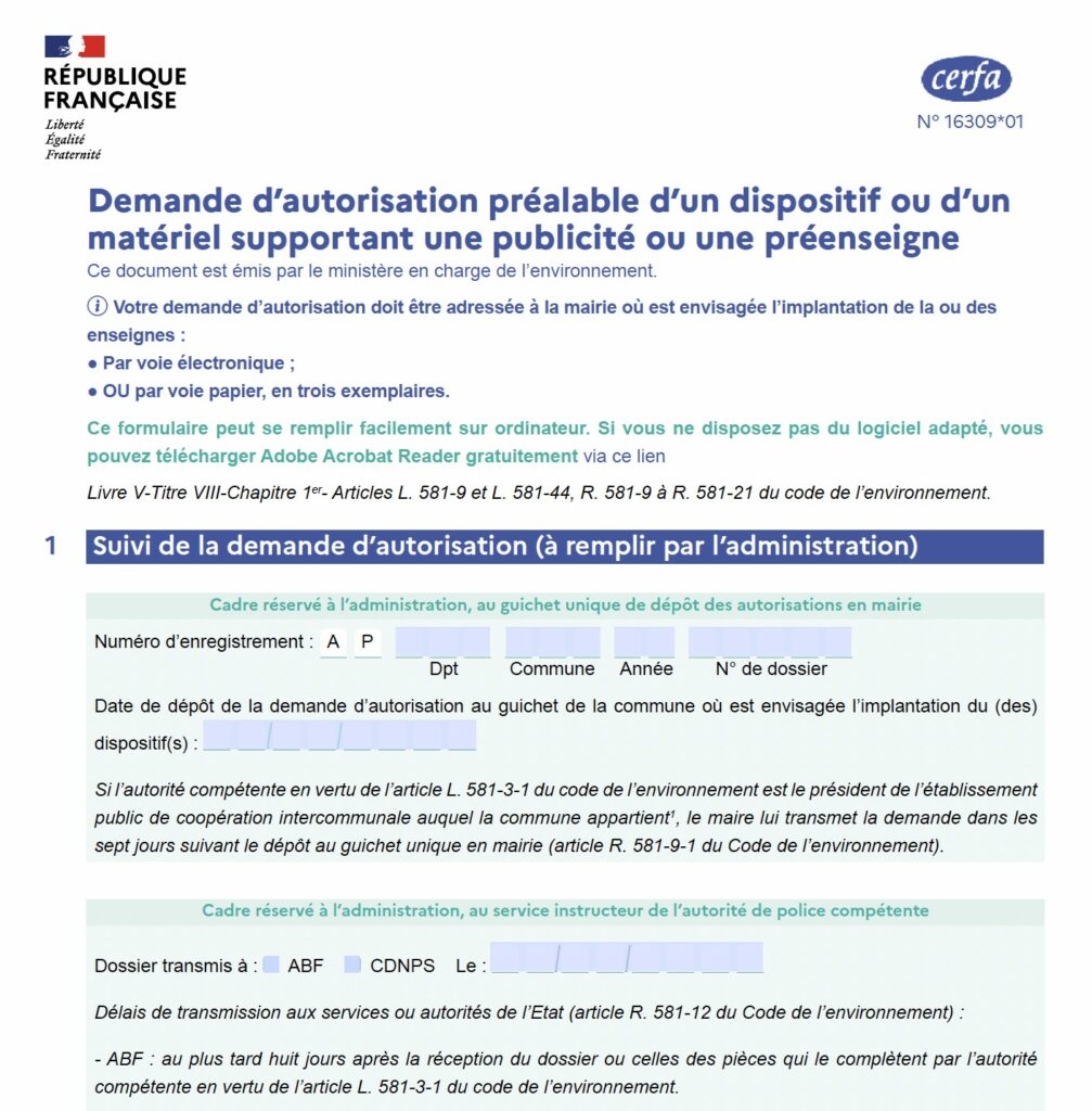 image nouveau cerfa enseigne 2026